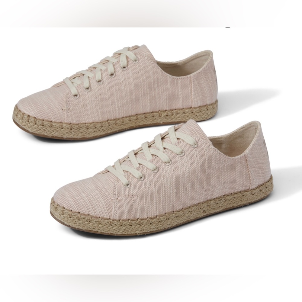 Toms Bloom Slubby Lena Espadrilles Shoes Sz 9.5